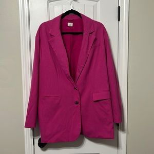 Hot Pink Women's Blazer